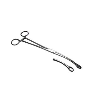Pinza curva Forester de anillo pequeño de 24 cm - Marca Hergom Premium