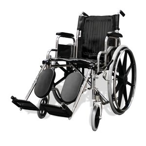Silla de ruedas para adulto con eleva pierna y descansa pies desmontable - Marca Handy