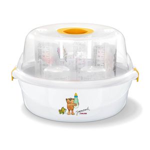 Esterilizador de biberones Baby Care para microondas, de fácil uso y muy ligero - Marca Beurer