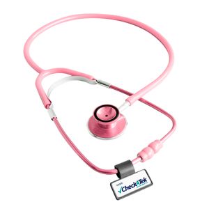Estetoscopio Básico para Adulto color Rosa Completo - Marca Checkatek