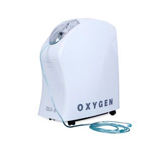 Concentrador de oxígeno portátil de 5 litros grado médico, con ruedas, accesorios incluidos - Marca Handy