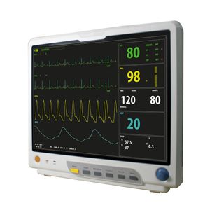 Monitor de paciente M15 con capnógrafo y pantalla a color LCD, para adultos, niños y neonatal, pedestal de regalo - Marca Xignal