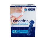 LancetaestandarAzulCajacon100pzas